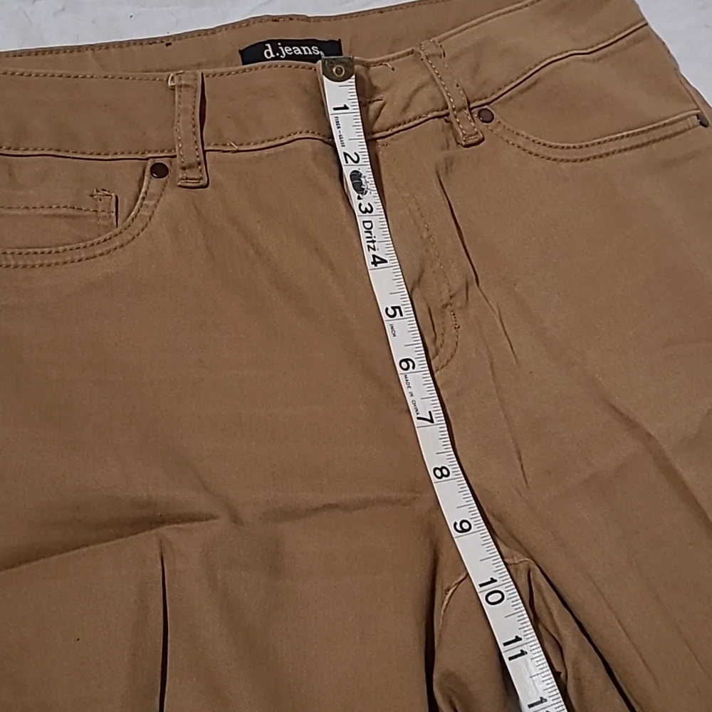 D Jeans Tan Stretch Skinny Jeans - Picture 5 of 6